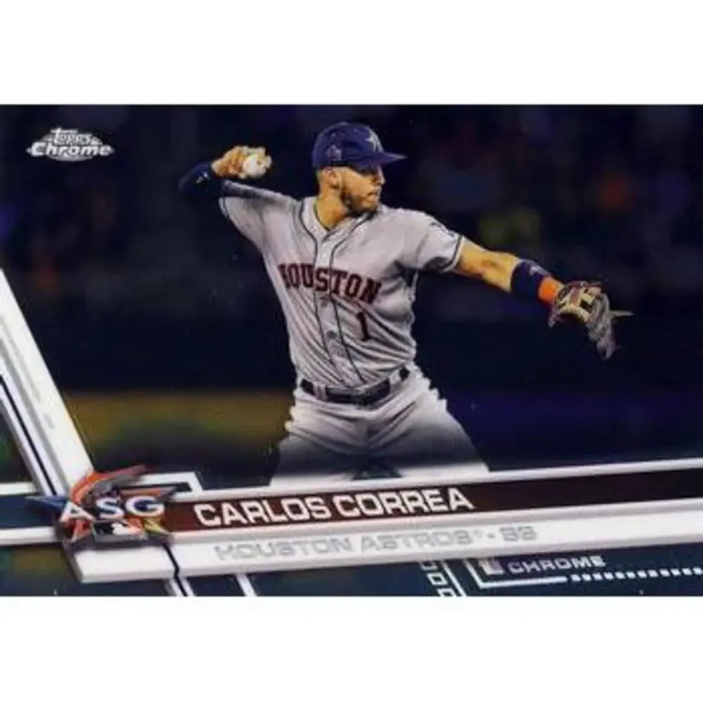 2017 Topps Chrome Update Carlos CorreaÂ AS HMT39 Houston Astros
